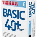 ПЛАСТИКОВЫЕ МЯЧИ TIBHAR BASIC 40+ SYNTT  в упаковке 6 шт.