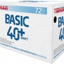 ПЛАСТИКОВЫЕ МЯЧИ TIBHAR BASIC 40+ SYNTT  в упаковке 72 шт.